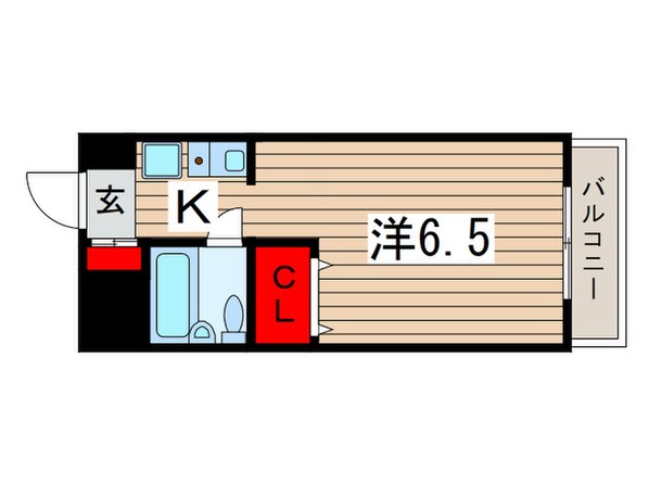 フェリス西千葉の物件間取画像